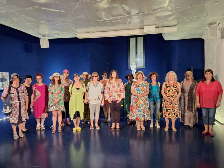 Predstava Zajednice Talijana Mali Lošinj - glumci